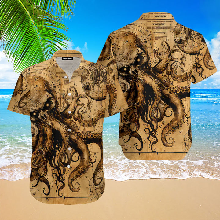 Octopus Hawaiian Shirt