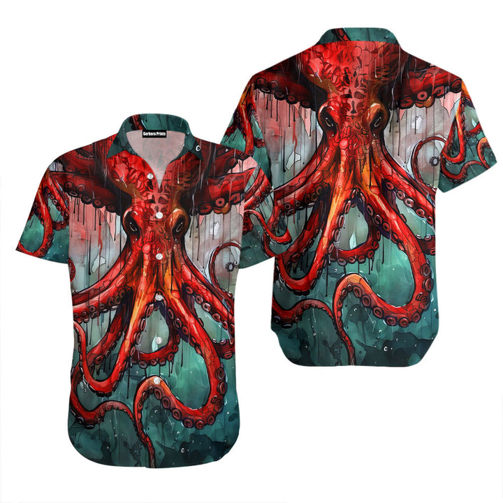 Octopus Hawaiian Shirt