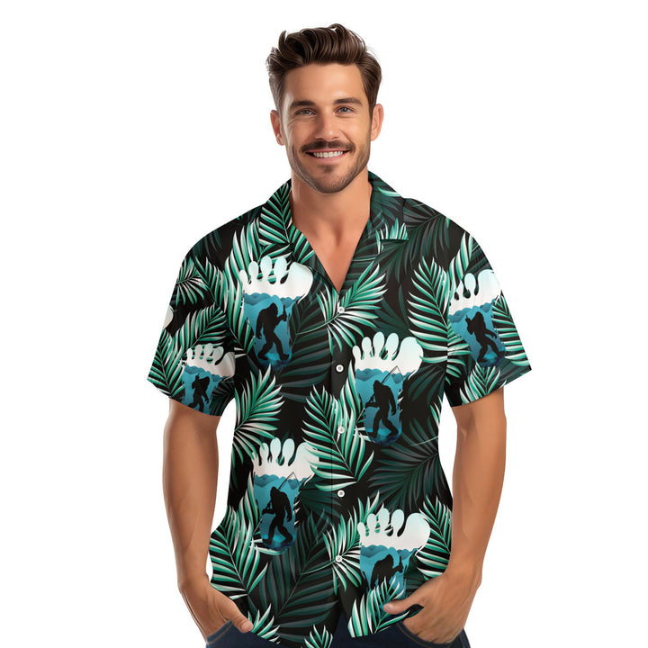 Bigfoot Hawaiian Shirt 