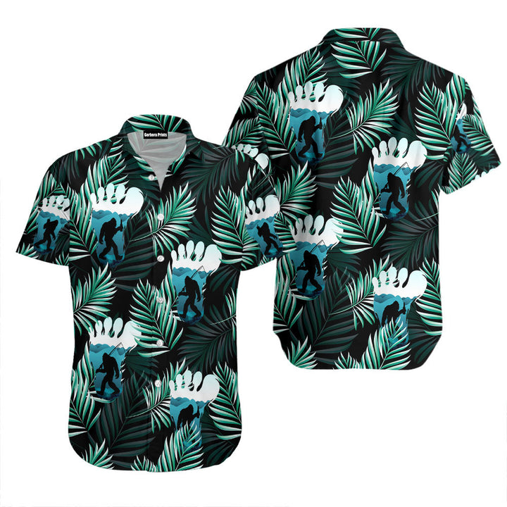 Bigfoot Hawaiian Shirt 