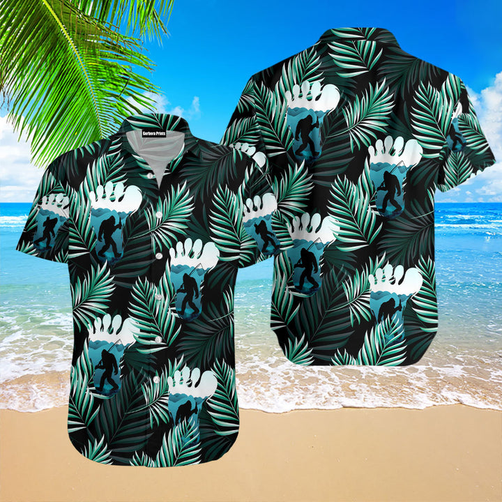 Bigfoot Hawaiian Shirt 