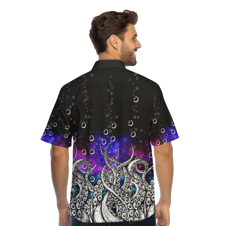 Galaxy Octopus Hawaiian Shirt