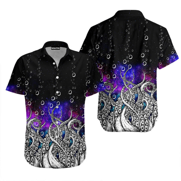 Galaxy Octopus Hawaiian Shirt