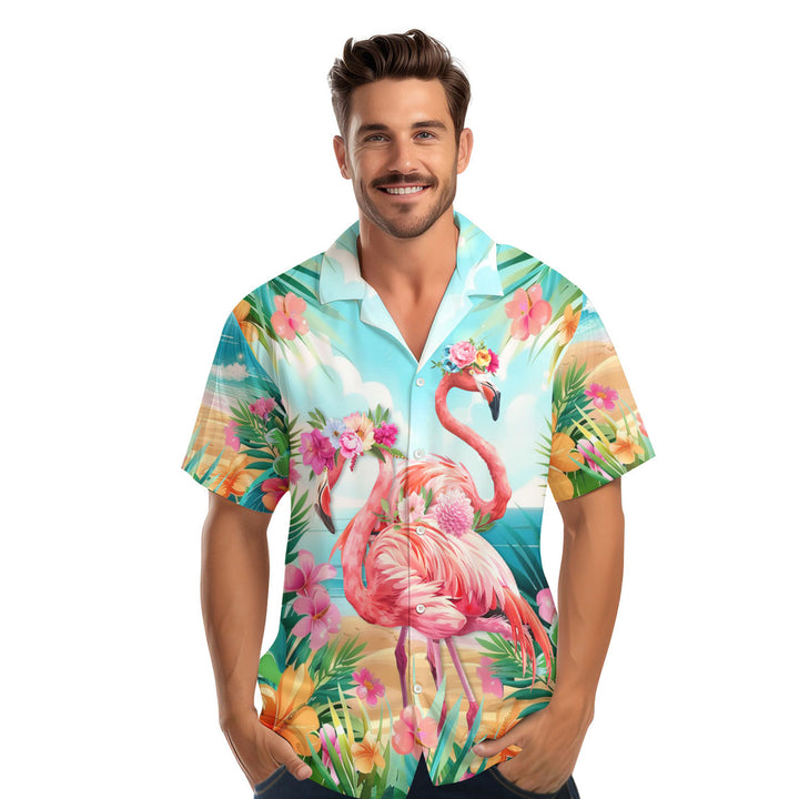 Flamingo Hawaiian Shirt