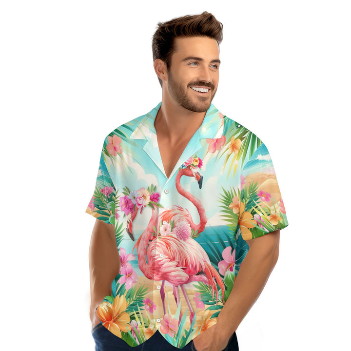 Flamingo Hawaiian Shirt