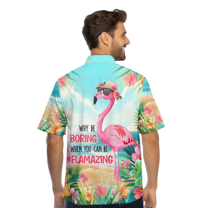 Flamingo Hawaiian Shirt