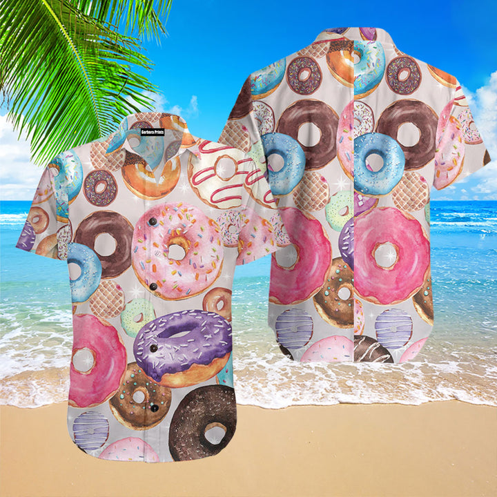 Food Donut Lovely Style Hawaiian Shirt