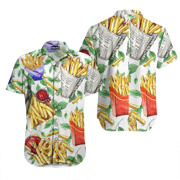 Food French Fries Delicious Style Hawaiian Shirt