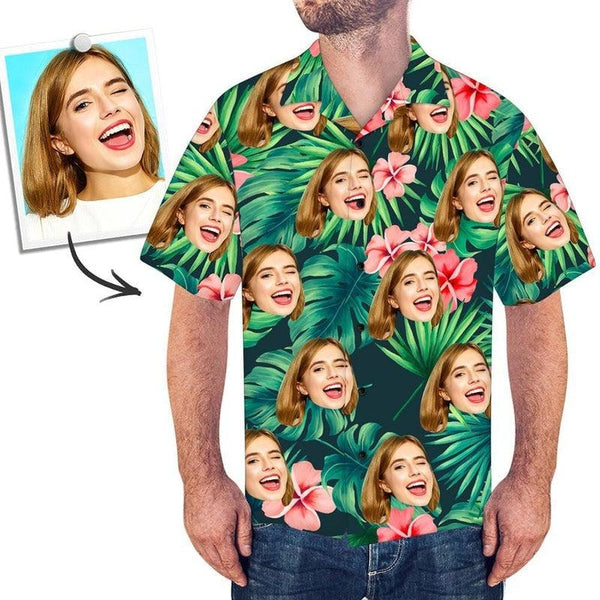 Funny Birthday Gift Custom Photo Hawaiian Shirt For Men & Women