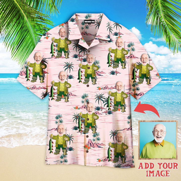 Funny Fishing Man Hawaiian Shirt For Men & Women
