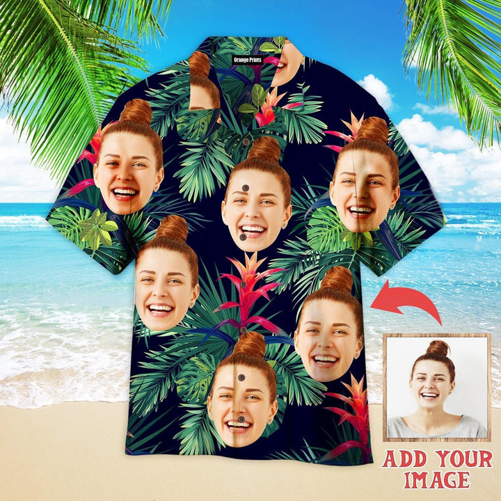 Funny Gift For Him Custom Photo Hawaiian Shirt For Men & Women