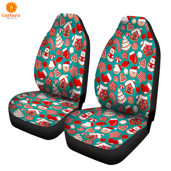 Gingerbread Cookies Christmas Sweets Car Seat Cover Car Interior Accessories CSC5643