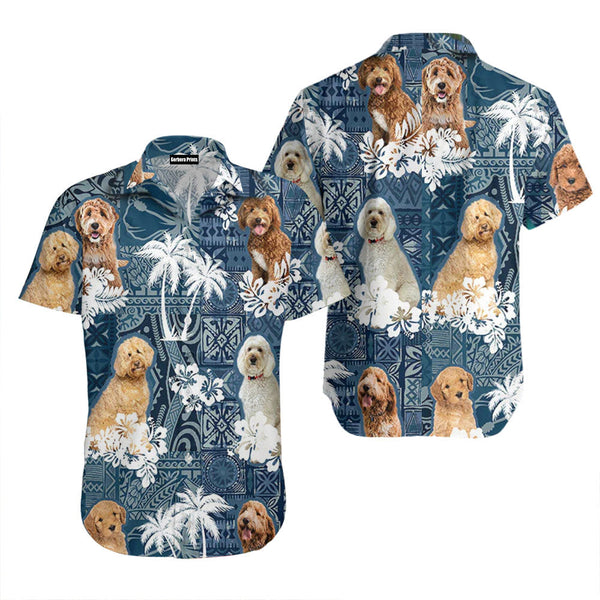 Goldendoodle Hawaiian Shirt