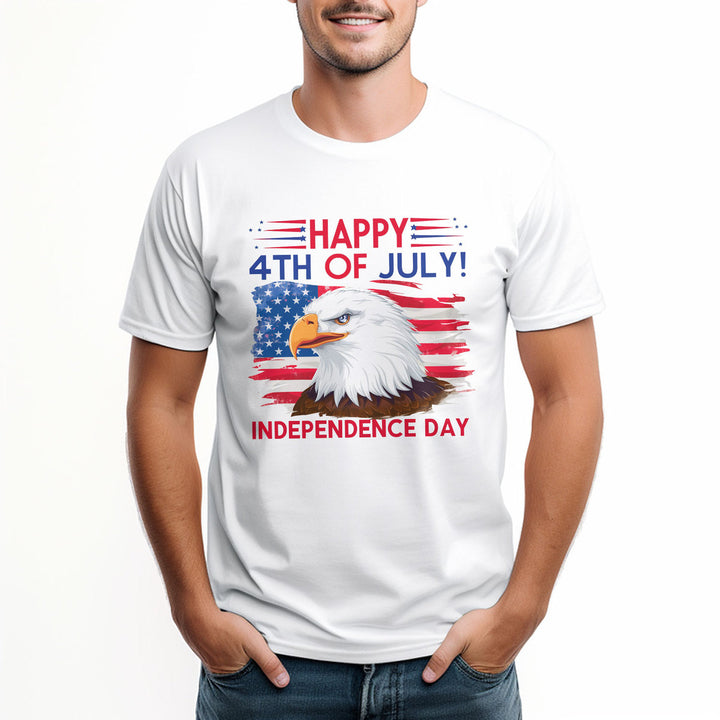 4th Of July Independence Day Eagle American Flag Unisex T Shirt