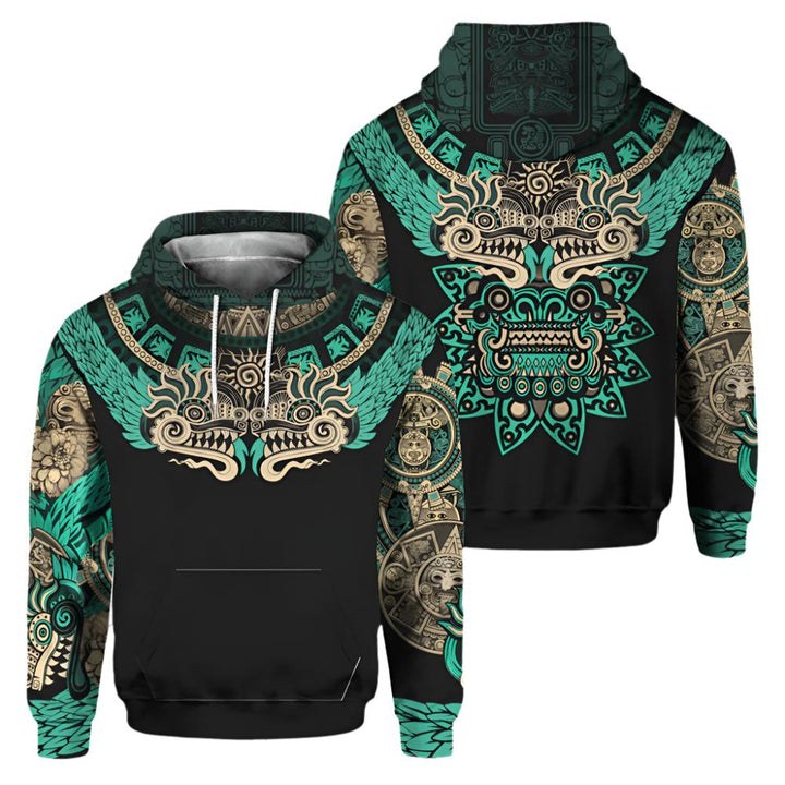 Mexico Aztec Quetzalcoatl Hoodie