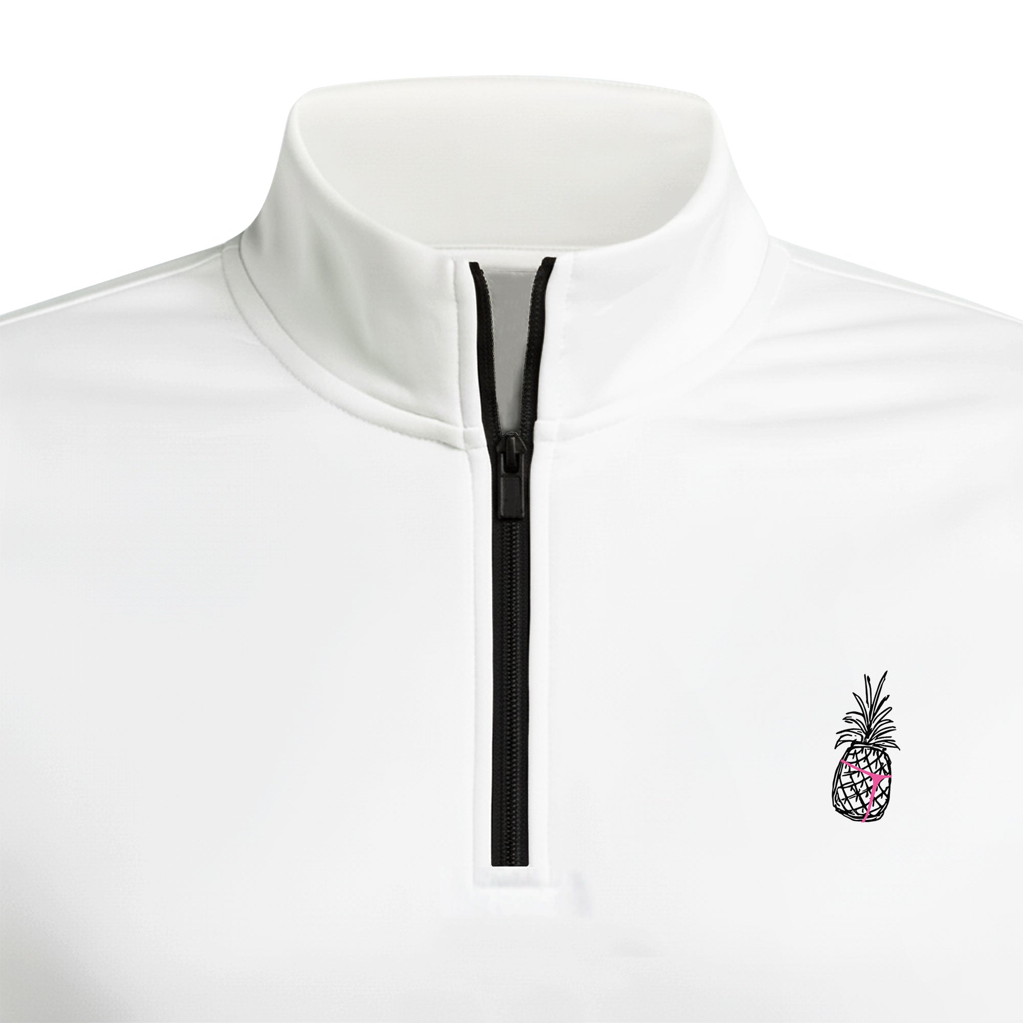 Pineapple Slut Half Zip Pullover