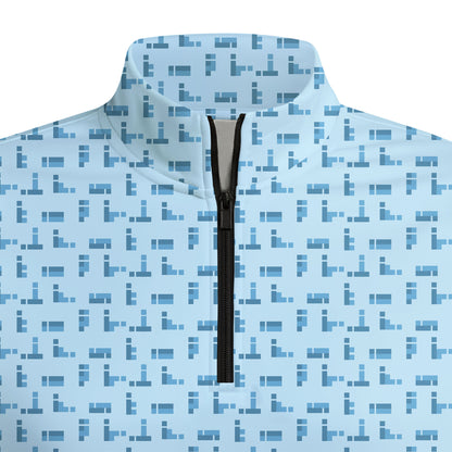 Puzzle Lovers Half Zip Pullover