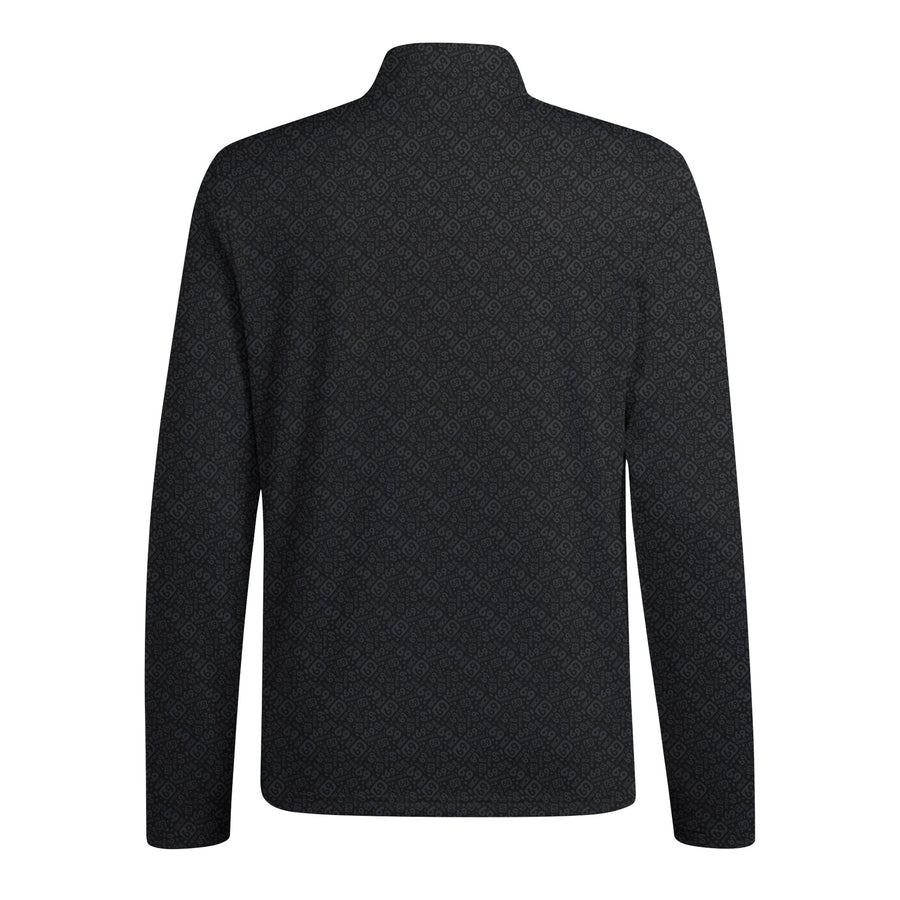 Back preview of Sixty Nine Half Zip Pullover with your team and number
