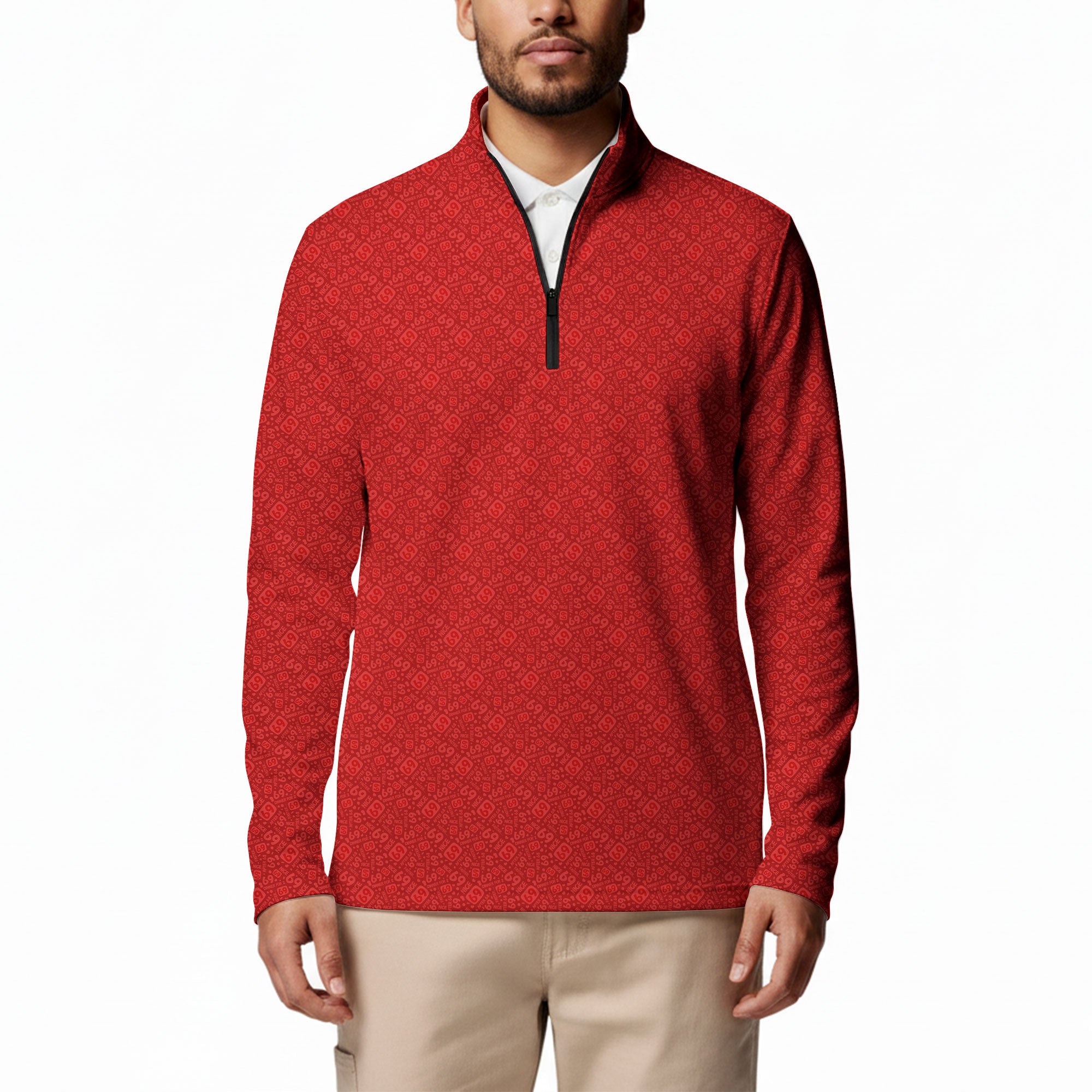Sixty Nine Half Zip Pullover
