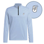 Two in Pink One in Stink Half Zip Pullover