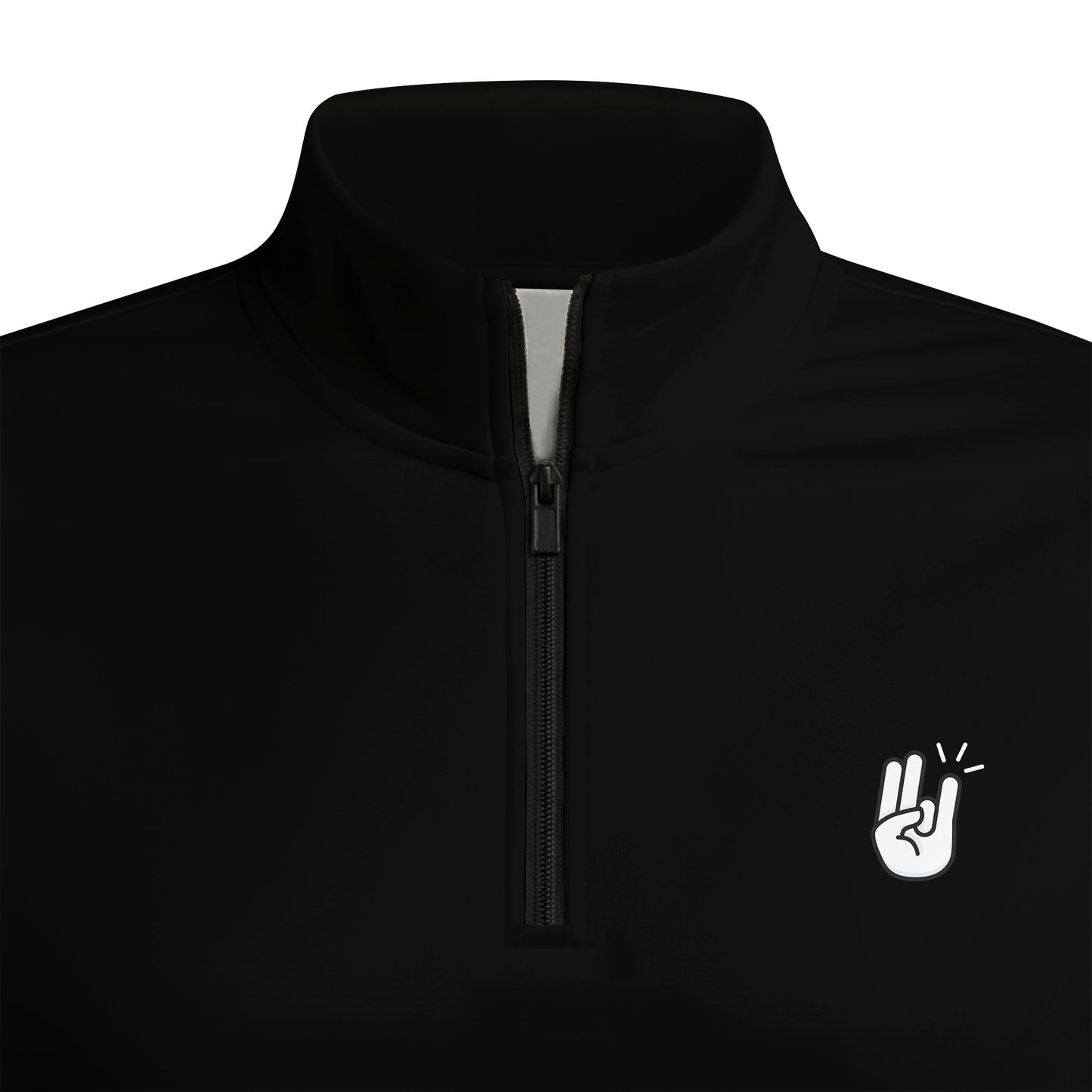 Two in Pink One in Stink Half Zip Pullover