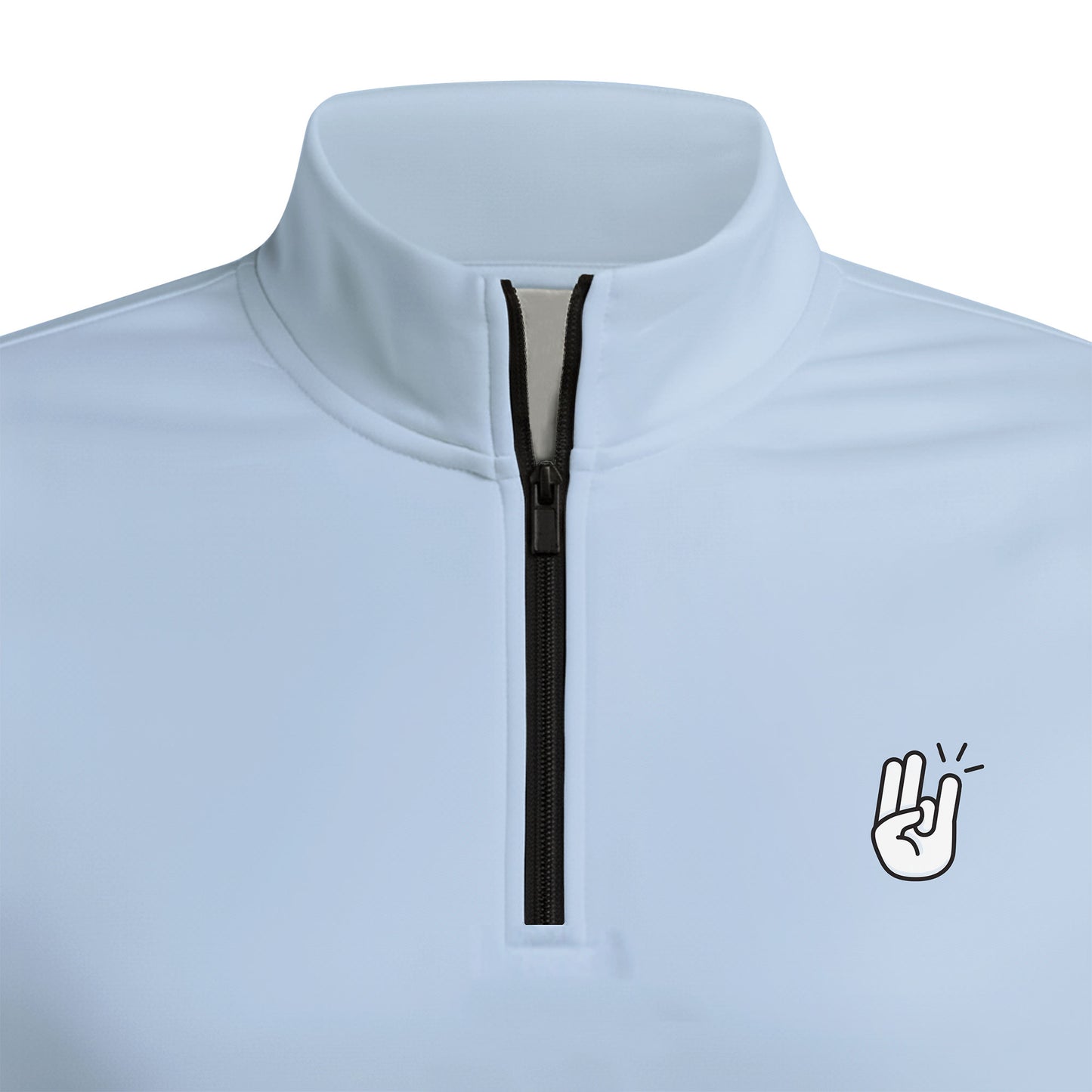 Two in Pink One in Stink Half Zip Pullover