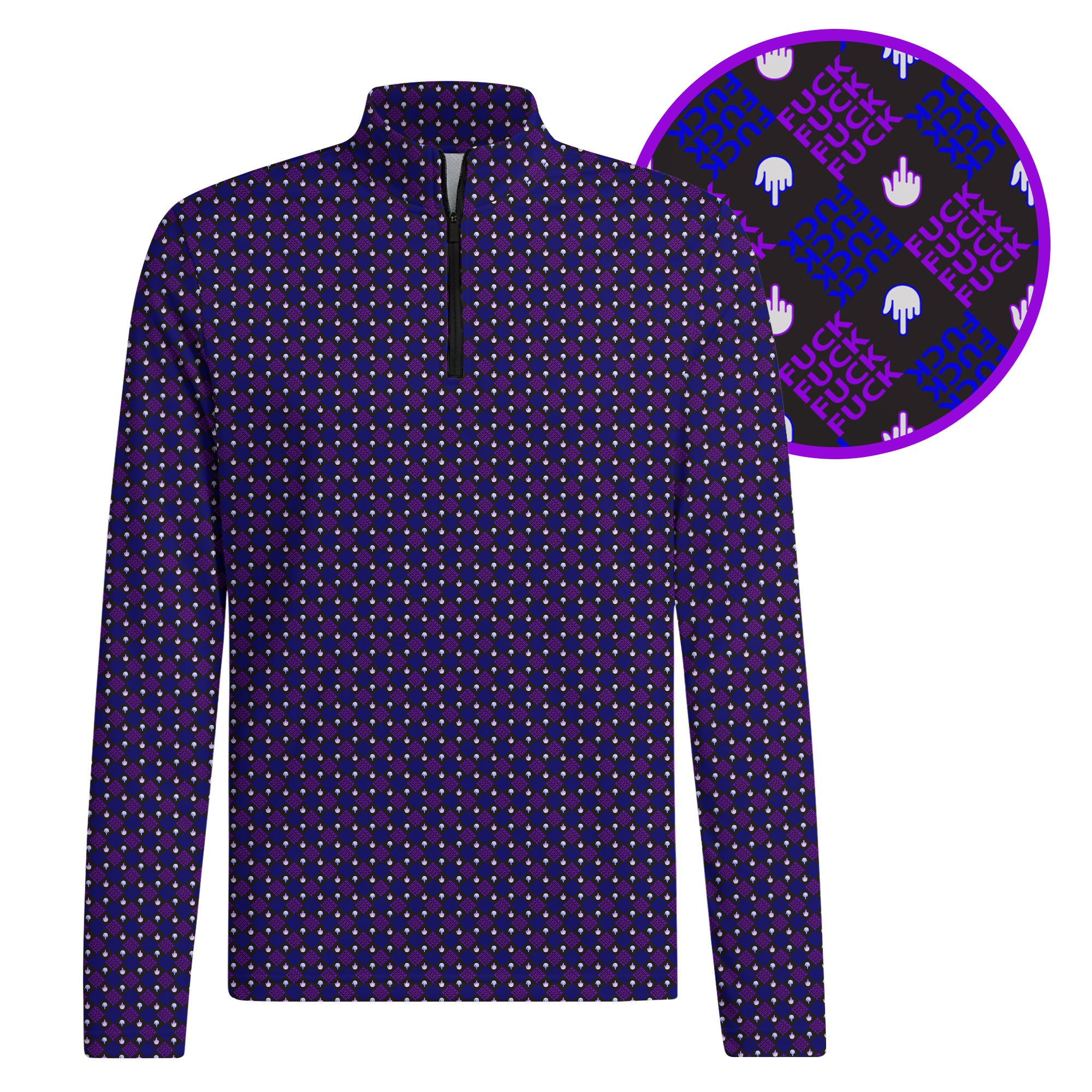 Love Words Half Zip Pullover