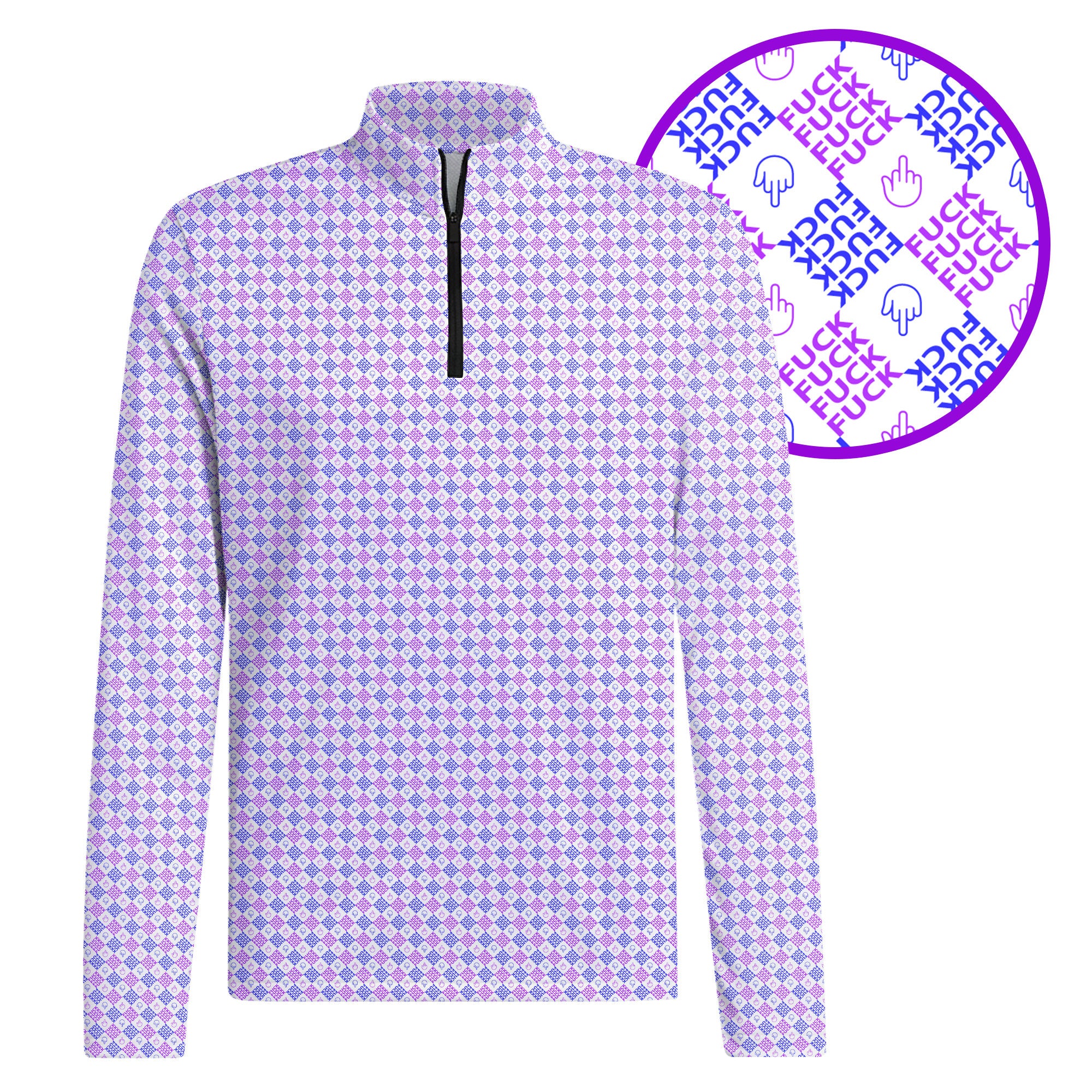 Love Words Half Zip Pullover