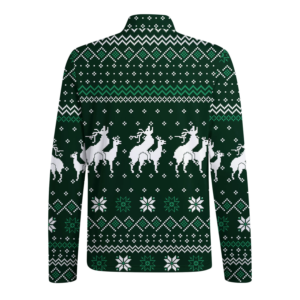 Reindeer Rizz Half Zip Pullover