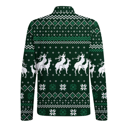 Reindeer Rizz Half Zip Pullover