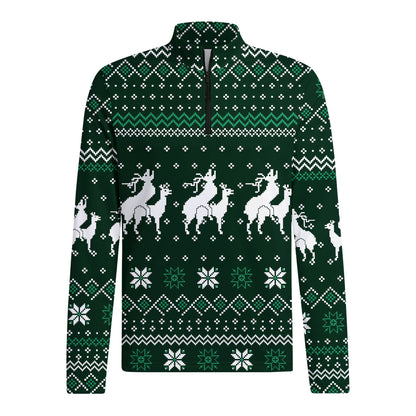 Reindeer Rizz Half Zip Pullover
