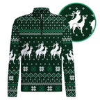 Reindeer Rizz Half Zip Pullover