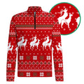Reindeer Rizz Half Zip Pullover