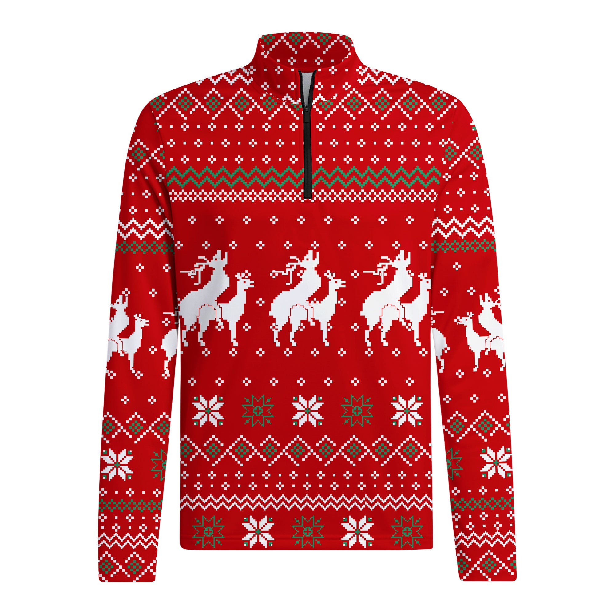 Reindeer Rizz Half Zip Pullover