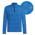 The Melt In Your Mouth Half Zip Pullover-Half Zip Pullover-Gerbera Prints