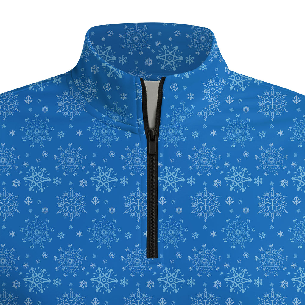 The Melt In Your Mouth Half Zip Pullover-Half Zip Pullover-Gerbera Prints