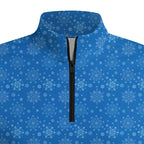 The Melt In Your Mouth Half Zip Pullover-Half Zip Pullover-Gerbera Prints