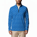 The Melt In Your Mouth Half Zip Pullover-Half Zip Pullover-Gerbera Prints