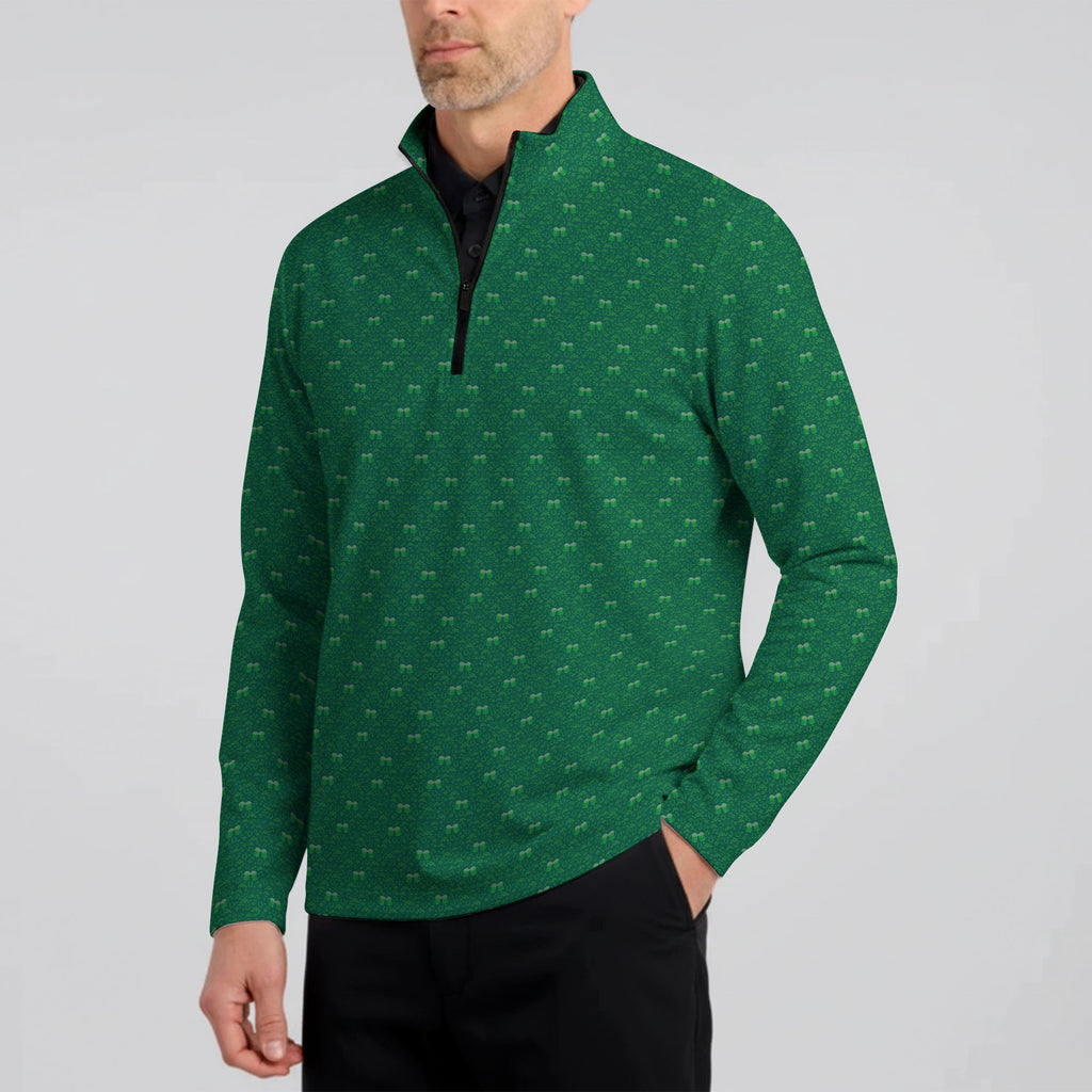 Lucky Pints Half Zip Pullover