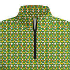 Green Cakes Half Zip Pullover