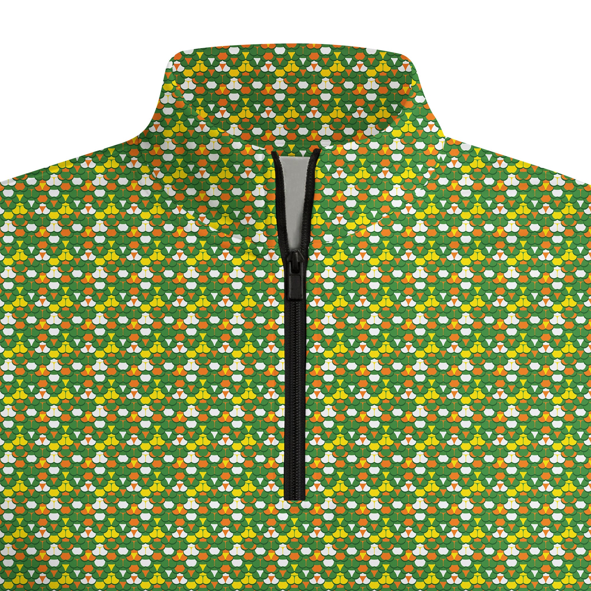 Green Cakes Half Zip Pullover