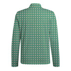 Green Cakes Half Zip Pullover