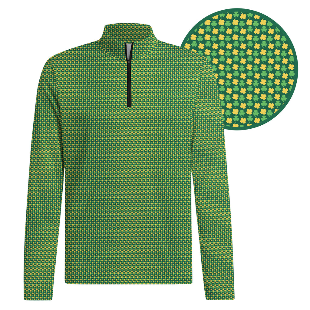 Shamrock Half Zip Pullover