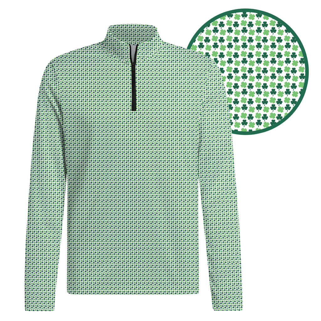 Shamrock Half Zip Pullover