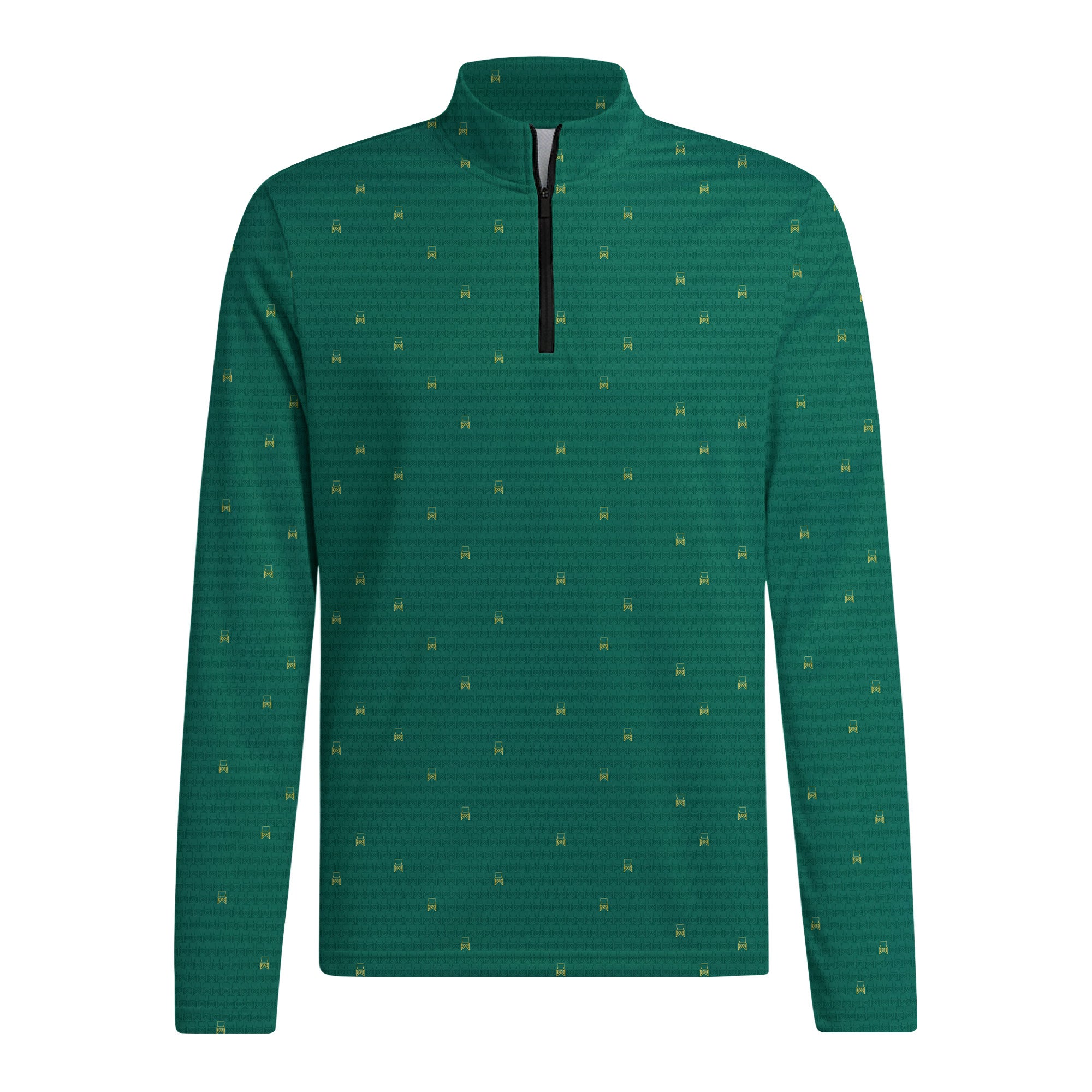 Masters Chair-Half Zip Pullover-Gerbera Prints