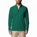 Masters Chair-Half Zip Pullover-Gerbera Prints