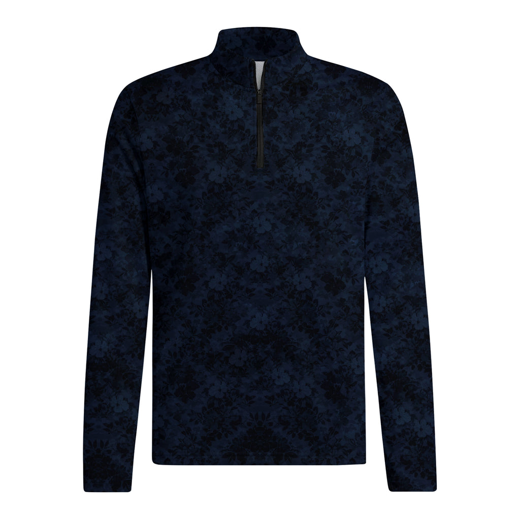 Masters Patrons-Half Zip Pullover-Gerbera Prints