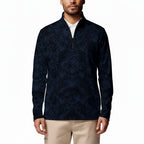 Masters Patrons-Half Zip Pullover-Gerbera Prints