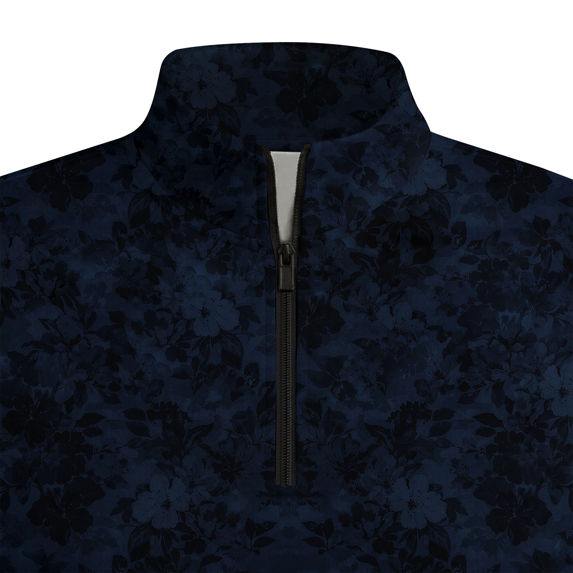 Masters Patrons-Half Zip Pullover-Gerbera Prints