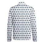 Total Tee Destruction Half Zip Pullover - Back